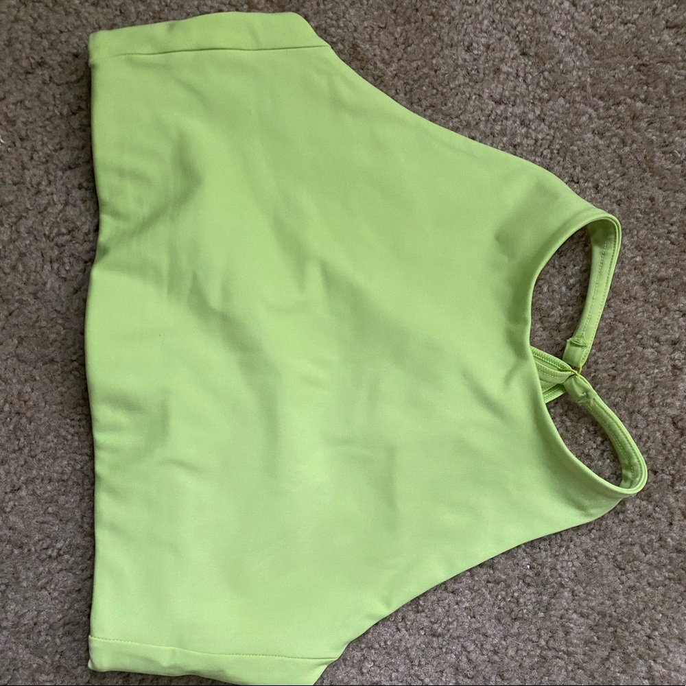 Girlfriend Collective Lime Topanga Bra